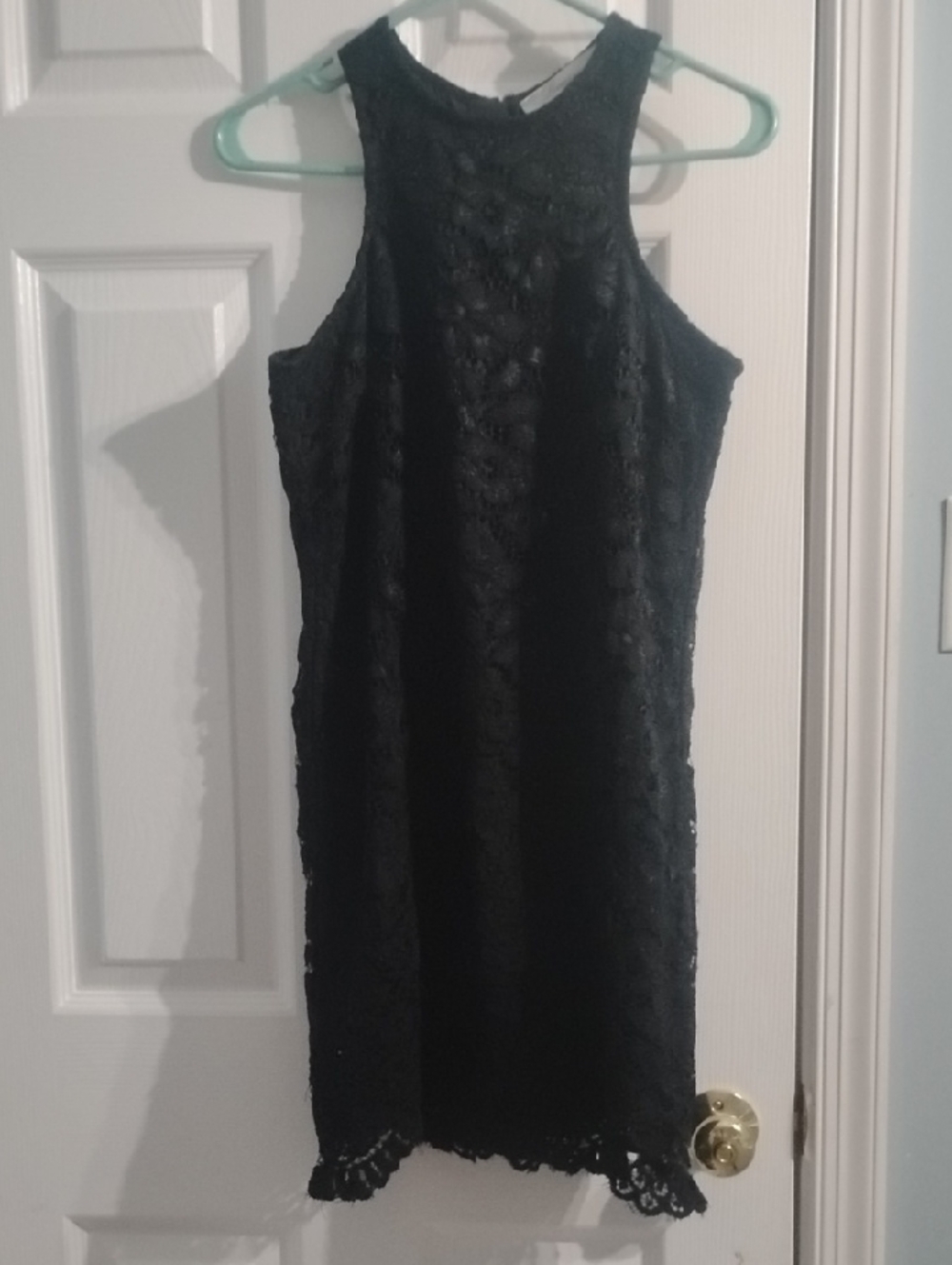 Black Lace Sleeveless  Dress, Size S Lovers + Friends